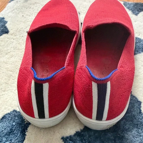 Rothy's Red Slip on sneakers size 9.5 - Picture 3 of 5